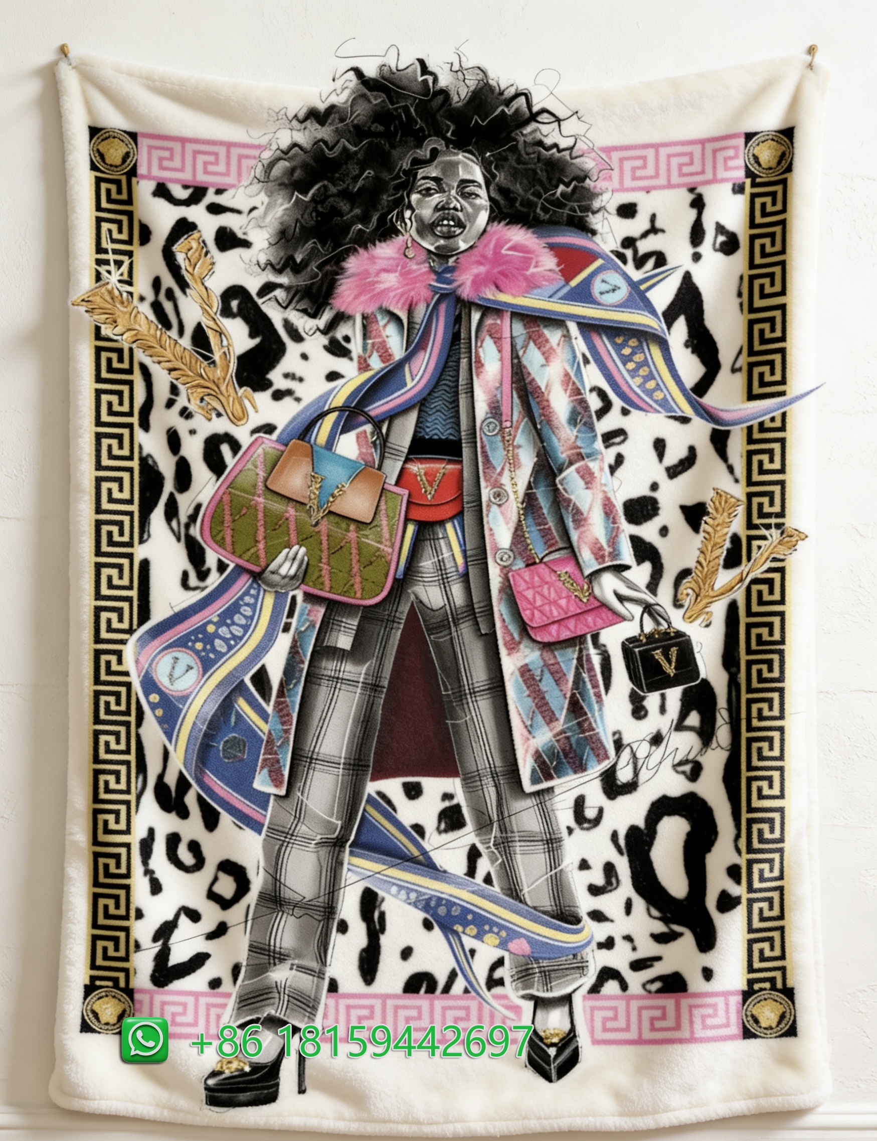 Versace Throw Blankets